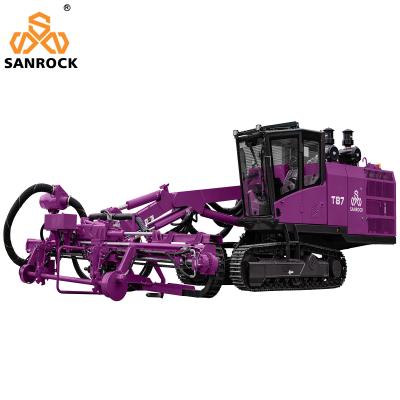 China Integrated Top Hammer Drill Rig Machine Mining Blast Hole Hydraulic Crawler Drilling Rig à venda