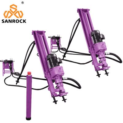 Κίνα Hydraulic Rotary Blast Hole Portable Bucket Drilling Rig Small DTH Drilling Rig Machine προς πώληση