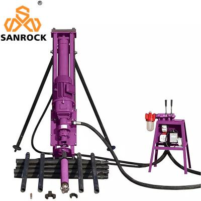 China Bergbau, Felsbohranlage, tragbare hydraulische, pneumatische, rotierende Blas-Tollbohranlage zu verkaufen