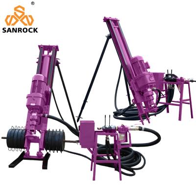 China Portable Drilling Machine Rock Drilling Rig Horizontal Directional Borehole Mining Equipment Te koop