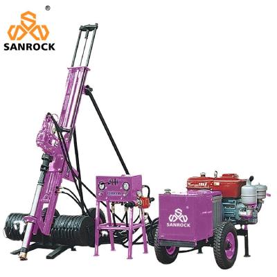 Chine Bucket DTH Drill Rig Mining Machinery Rock Blast Hole Hydraulic DTH Drilling Machine à vendre