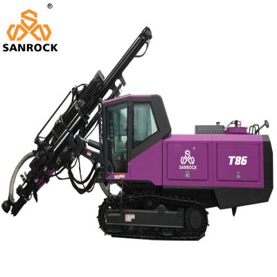 China Mining Blast Hole Drilling Machine Hydraulic Top Hammer Drilling Rig Surface Drilling Rig for sale