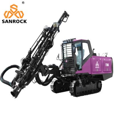 China Mining Drilling Machine Surface Rock Borehole Drilling Equipment Top Hammer Drilling Rig à venda