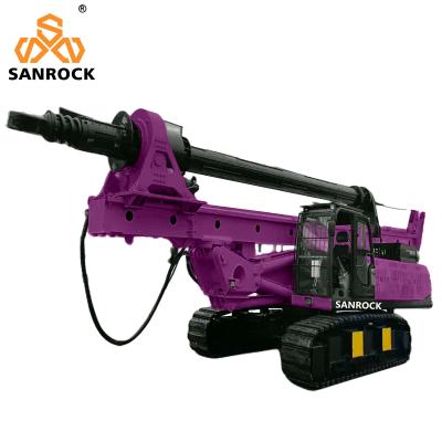 中国 Multifunctional Rotary Drilling Rig Machine Hydraulic Auger Borehole Drilling Equipment 販売のため