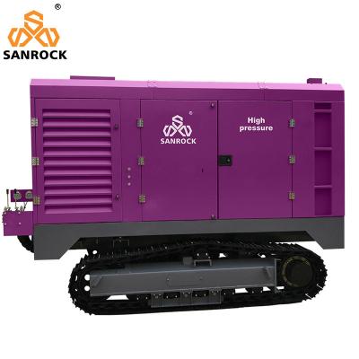 China Portable Screw Air Compressor Machine 25bar Mining Screw Air Compressor For Sale for sale