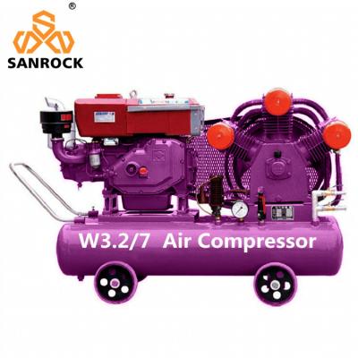 China Belt Driven Air Compressor Reciprocating Air Compressor Machine Piston Air Compressor for sale