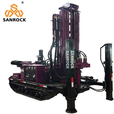 China Crawler Water Well Drilling Rig Hydraulic Borehole Drilling Machine Water Well Drill Rig zu verkaufen