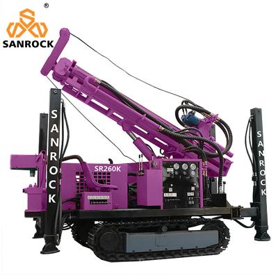 中国 Crawler Water Well Drilling Rig Hydraulic Borehole Drill Machine With 3.0m Drill Rod 販売のため