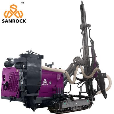 China Mining Blast hole Drill Rigs Hydraulic DTH Drilling Equipment Top Hammer Drilling Rig à venda