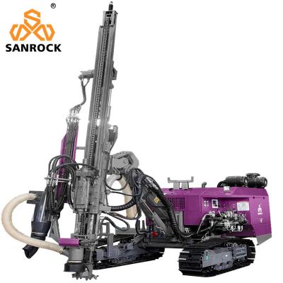 China 35KN Lifting Force Mining Borehole Drilling Machine Top Hammer Drilling Rig à venda