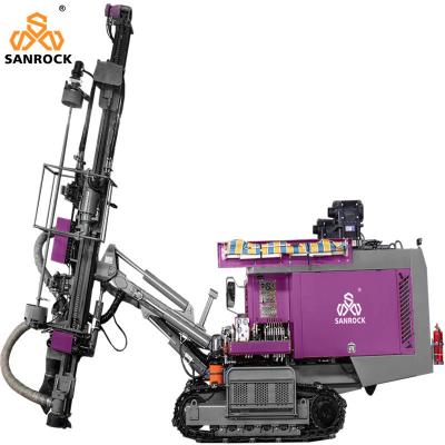 China 8900*2250*2650MM Hydraulic Drilling Rig Travelling Speed 1.5-3 km/h for Mining Rock Blast Hole Drilling for sale