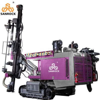 China Rotary Drilling Rig for Mining Integrated Hydraulic DTH Drilling Equipment 90-138mm Drilling Diameter à venda