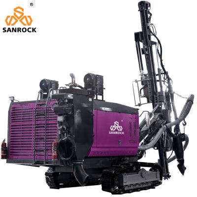 China Travelling Speed 1.5-3 km/h Hydraulic DTH Drilling Rig for Blasting Hole Drilling for sale