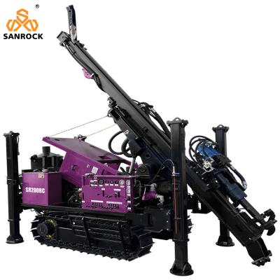 China Portable Core Drilling Rig 75KW Diesel Reverse Circulation Drilling Rig Hydraulic Borehole Drilling Machine zu verkaufen