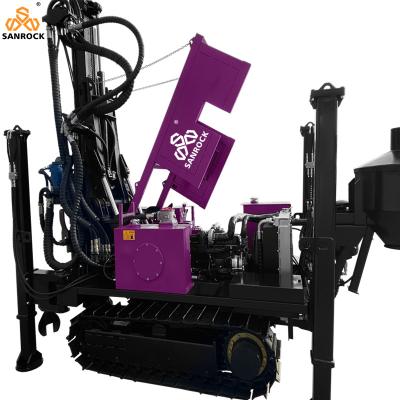 China Borehole Core Drilling Rig SR200RC Reverse Circulation Drilling Rig Hydraulic RC Drilling Machine for sale