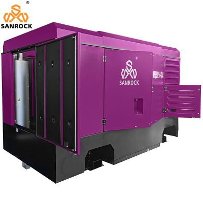 Κίνα 35m3/min SANROCK Portable Screw Air Compressor Machine Mining Direct Driven Screw Air Compressor For Sale προς πώληση