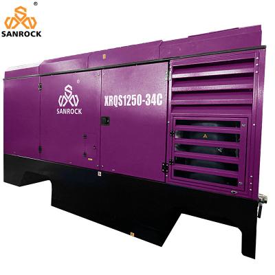 China Water Well Air Compressor Machine High Efficiency Air Compressor Stationary Diesel Air Compressor Screw for sale