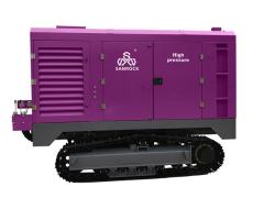 Crawler Screw Air compressor Diesel Mining Screw Air Compressor