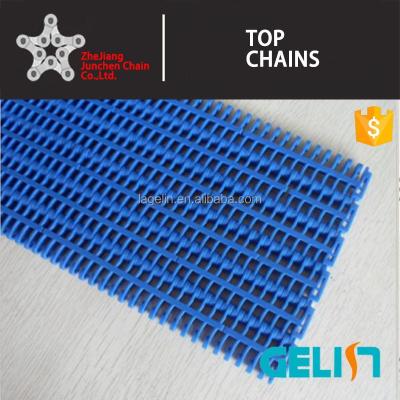 China POM 900Y-005 Series Plastic Mesh Conveyor Belt / Grid Plastic Flush Modular Conveyor Belts for sale