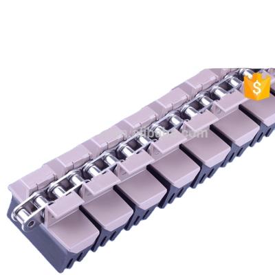 China Restaurant G4 Vertical Sling Lifting Conveyor Chains For Bottles / Detachable Side Flexing Chain Gripper for sale