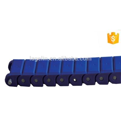 China 40P-60P Restaurant Chemical And Medicine Industries PP Flat Surface Plastic Chain for sale