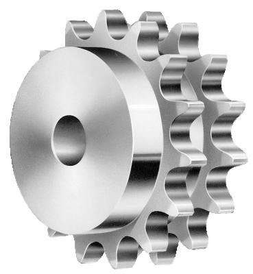 China A B series industrial machanical double strands standard sprockets for roller chain for sale