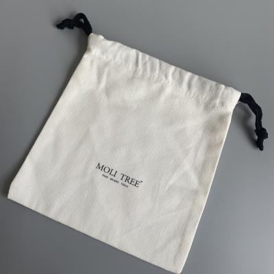 China Large Recyclable Wholesale Recyclable Canvas Cotton Canvas Shoe Storage Bag Organic Natural Gift Dust Bags for sale