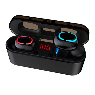 China TWS Headsets (True Wireless Stereo) Q68 Mini Sports Earphones TWS 5.0 Wireless Earbuds Headphones for sale