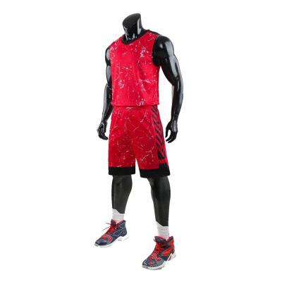 China Can be customized camouflage basketball suit students can customize basketball suit for street basketball game training for sale