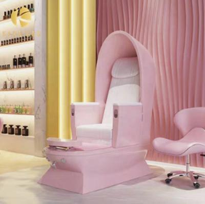 China Wholesale Cheap Manicure Pedicure Chairs Spa Massage Nail Chair Massage Pedicure Chair Manicure Pedicure Chair Pink for sale