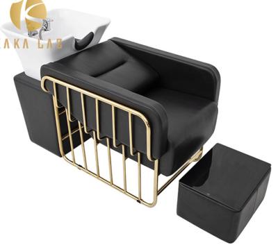 China Modern Salon Shampoo Wash Chair Hair Shampoo Bed Shampoo Bed Hair Wash for sale