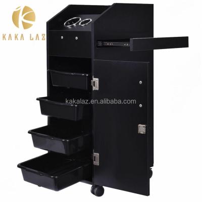 China Functional Modern Hair Extension Trolley Hair Salon Trolley Salon Hair Extension Trolley for sale