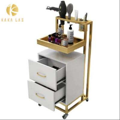 China Lockable Modern Salon Trolley Beauty Cart Lockable Hair Salon Trolley for sale