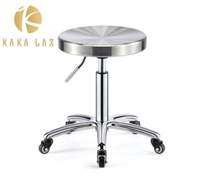 China Modern Salon Accessories Makeup Stools Saddle Seat Design Salon Head Stool for sale