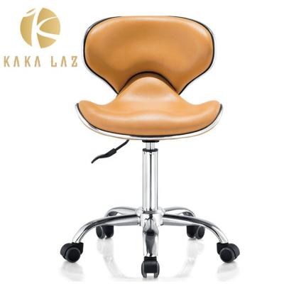 China Mini Modern Saddle Chair Barber Master Stool Salon Beauty Salon Kit With Accessories for sale