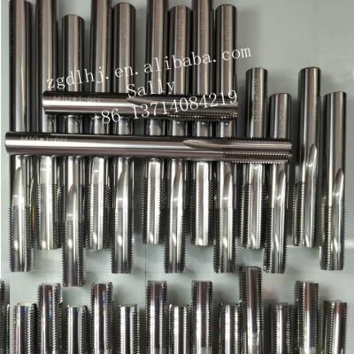 China Cemented Carbide UNF UNC Tungsten Cemented Carbide Straight Spline Tap for sale