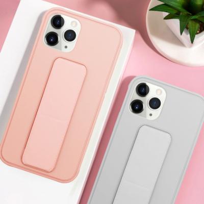 China Shockproof For Apple iPhone Cell Phone Case With Leather Kickstand Back Cover Mobile Back Cases For iPhone 12 Mini 12 Max 13 Pro for sale