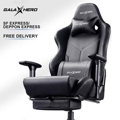 China (Height) Adjustable PC Computer Racing Gaming Chair With Adjustable Armrest for sale