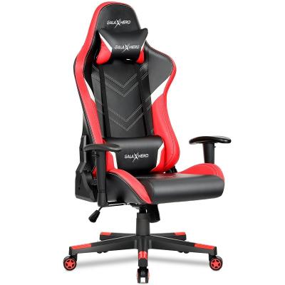 China (Height)Adjustable High Back Ergonomic PC Computer Gamer Gaming Chairs With Footrest for sale