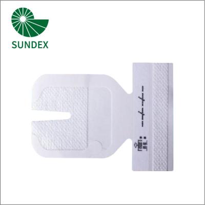 China Disposable Waterproof Transparent Spunlace IV Cannula IV Cannula Dressing Cover Nonwoven for sale