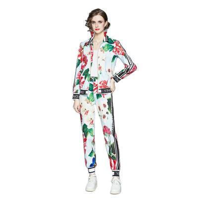 China Breathable 2021 New Arrivals Fall Letter Printing Long Sleeve Winter 2 Piece Sets For Women Activewear for sale