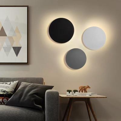 China Modern Triac Dimmable IP54 Round Led Wall Light for sale