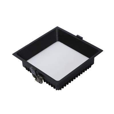 China Factory Price Modern Highest Luminous Efficacy Anti Glare Square 20w Tri CCT Led Downlight for sale