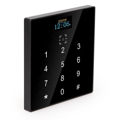 China RESET Waterproof 125khz 13.56mhz TCP IP Scanner Keypad Proximity RFID Card Reader Standalone QR CODE Access Control Device for sale