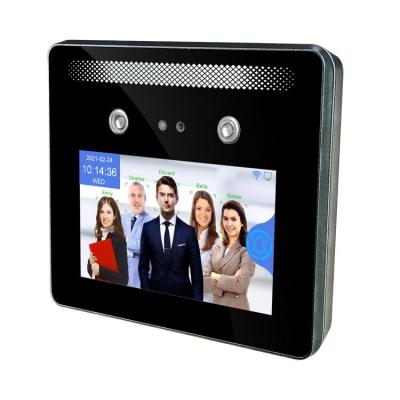 China time & Attendance Touch Screen QR Code Reader Multi Person Detection Access Control System Face Recognition Time Login Terminal for sale