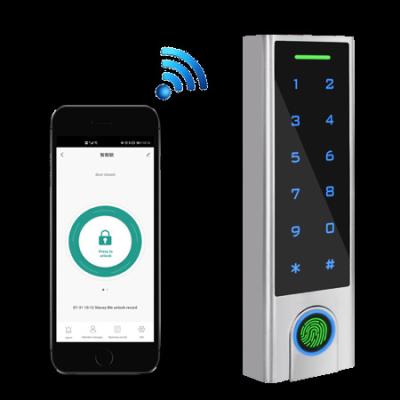 China Waterproof/WiFi APP Mobile Phone Tuya RFID Biometric Keypad Door Lock Fingerprint IP66 Waterproof Smart Waterproof Access Control for sale