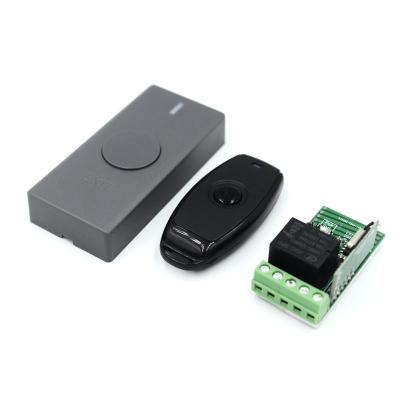 China 433Mhz Wireless RESET Press To Exit Button Radio Remote Control For Access Control System for sale