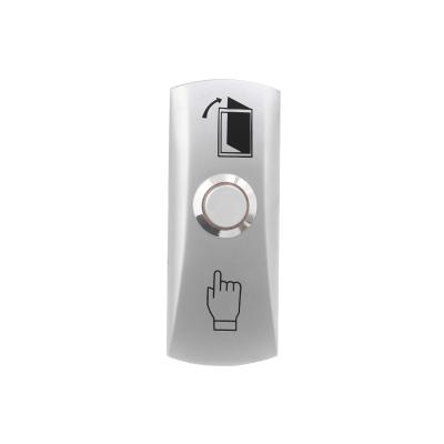 China Other Zinc Alloy Material Mini Surface Mount Push Access Control Door Exit Button for sale