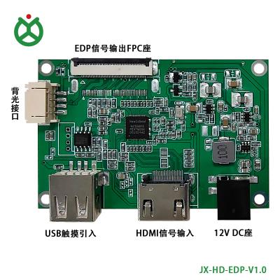 China JX-HD-EDP Universal Model Control Board HD MI To Bridge Module Board To Computer Signal Converter For LCD Screen Panel 1920*1080 Resolution Cheapest Monitor Designe for sale