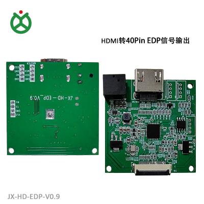 China Industrial Display Computer 30Pin FPC JX-Standard Socket to HD-MI Output Solution Computer to HD-MI Signal Adapter Panel for sale